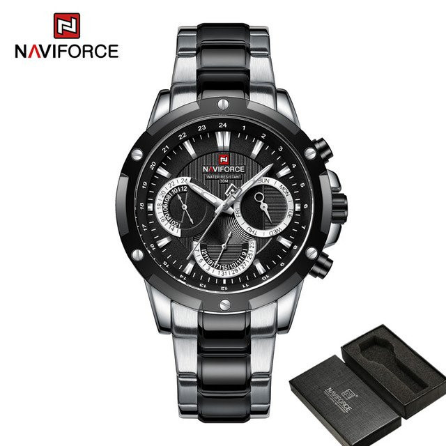 Naviforce 9196 CH – Black